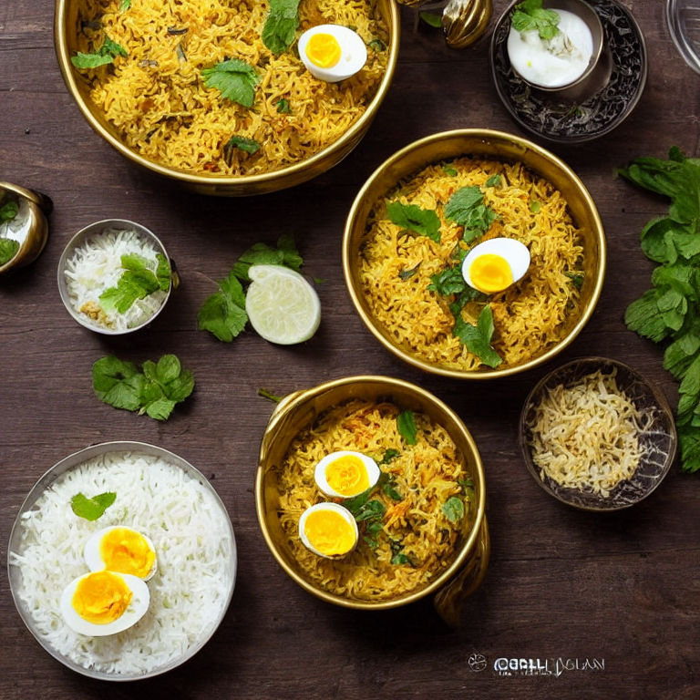 Signature chicken dum biryani